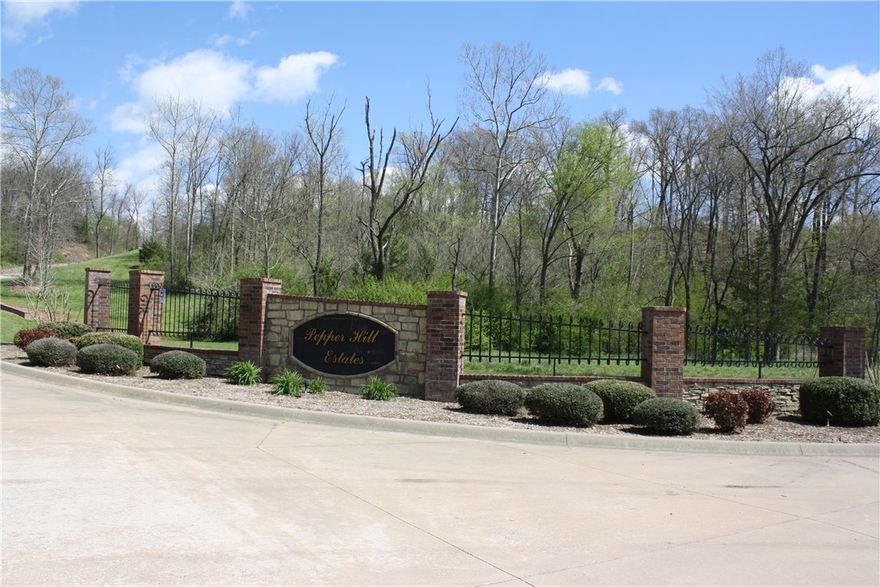 Get out of town! A great quiet subdivision that feels like country living. Two lots - approx. 2.12 ac.,  nice corner lot, beautiful homes, and lots of wild life! Located just 10 min East of Siloam its also conveniently located 15 min to XNA and 20 min to Springdale and no traffic!