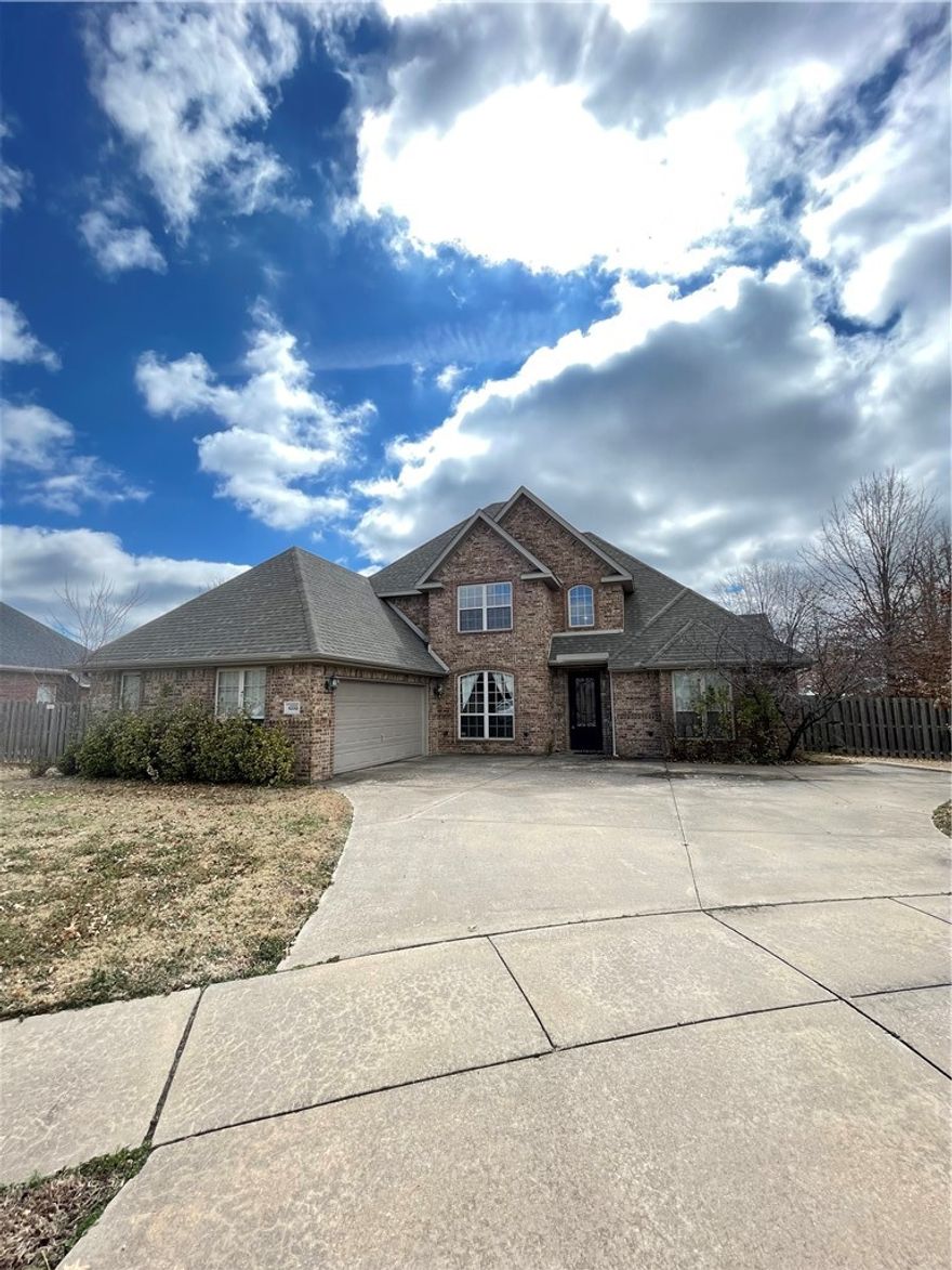 Traditional 4 bedroom 3.5 bath in Cross Keys. Large LR with fireplace, formal dining room, breakfast nook, large master suite downstairs, walk-in closets, stand-up shower, jacuzzi garden tub, 2 BR’s up and 2 down. Huge attic storage, fenced yard, large lot, 2 car garage.