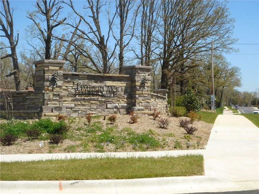 Timberlake is a class “A” Professional Business Park with great access to Fayetteville/Springdale. The lot has city utilities with access to walking trails and views of Lake Fayetteville.