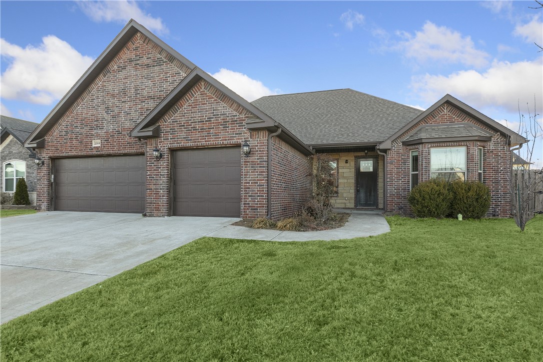 This 4 bedroom, 3 full bath, 3 car garage home with all the updates is waiting for you! With lots of cabinets and pantry, SS appliances, granite countertops throughout, open living with great lighting. Split floor plan. Bonus/media or 4th bedroom & full bath upstairs. Large master with jacuzzi/ stand up shower. And covered patio/ large fenced yard for privacy.. Pets negotiable with additional deposit and rent. Refrigerator, washer and dryer convey. Credit and background check required