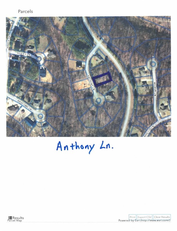 Nice building Lot close to Bike trails. Use 10 Anthony Lane for GPS lot is across the street