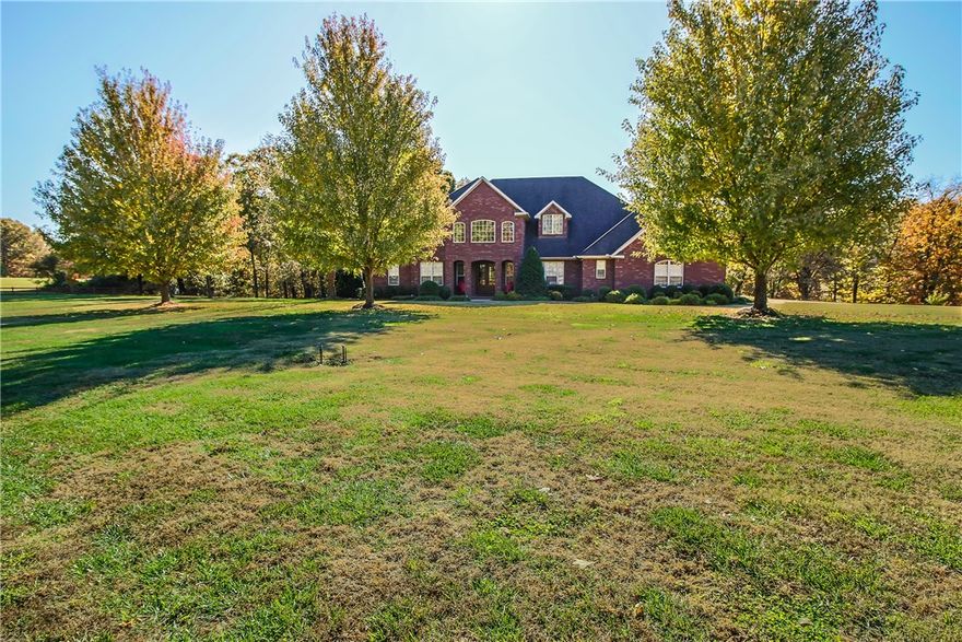 Magnificent country estate sitting on 10.64 acres featuring a custom home w/1000 SF pool/guest house all sitting behind your own private gate. Home boasts gourmet kitchen open to family room, large DR, office/6th BR. Master retreat includes 2-sided fireplace, spa-like bathroom & luxurious closet w/its own private nook opening up to laundry room. Split staircase leads to 4 bdrms, 2 jack-n-Jill baths, media room & 2nd laundry room. Outside is a large screened in porch, heated 8&#x2019; deep gunite pool w/ swim-up bar & pool/guest house w/open kitchen & living area, bedroom, full bath & laundry. The abundant acreage can be enjoyed sitting by the fire-pit, playing on the basketball court, riding 4-wheelers, hunting or working in the barn. Interior Photos Coming Soon!