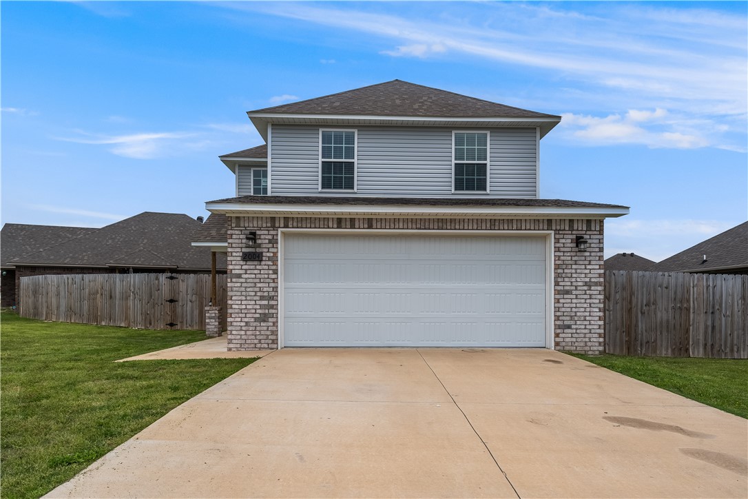 Beautiful country setting conveniently located in the middle of NWA. Located in a Rural Development area, so qualified buyers could move in with NO DOWN PAYMENT! Come see this beautiful 4 bedroom, 2 bathroom home on spacious lot with privacy fence. Move into 1,1498 sq feet of practically new construction. Attached 2-car garage and ample closet space in each room. These homes include: granite counter tops, Full Blinds, Stainless steel appliances: Range, Dishwasher, Microwave AND Refrigerator! Plenty of room to entertain inside and out! Make an appointment to see today!