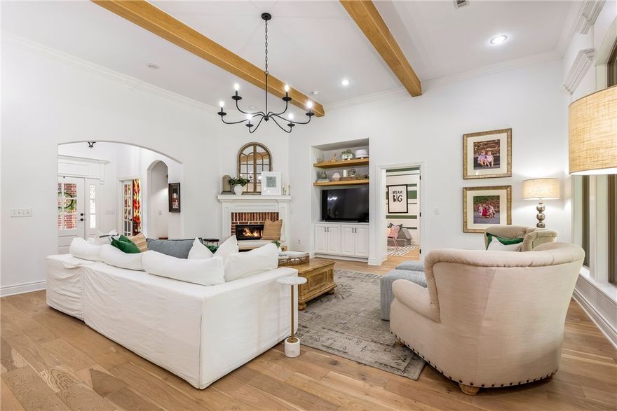 Welcome to your Haven in West Haven! This beautifully updated home at 6010 Bannister is ready for its next owner. Situated on an oversized 2+ acre corner lot, you'll enjoy a peaceful retreat while still being close to town.

The bright and airy interior features fresh paint and stunning white oak flooring throughout, with every detail thoughtfully considered. The dreamy kitchen is a highlight, complemented by stylish lighting that enhances the space.

With four bedrooms and 3.5 baths, there’s plenty of room for everyone, along with ample storage. The Bonus Room and Playroom provide flexible options to suit all your living needs. Don't miss the chance to make this serene oasis your own!