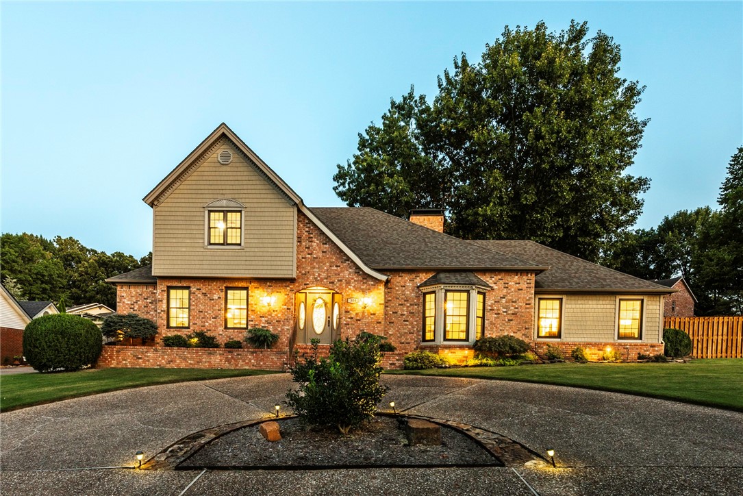 WELCOME HOME! This 4 bedrm 3 bathrm home near Springdale Country Club + Golf Course & Lake Fayetteville is min away from Shopping, Eateries, Parks, Trails & more! Off the entry enjoy a formal living w new wood flrs. Entertain in the main living w vaulted ceiling w skylight, bay window, & high efficiency wood burning insert fireplace!Ā Head into the breakfast nook & L-shaped kitchen w ample storage, island, stainless steel apps, & new backsplash. Relax in the main level primary bdrm w renovated ensuite feat tiled shower & walk-in closet! Main floor feat additional bdrm & full bath & sunrm off the living w lots of windows! Upstairs - A new kitchenette, 3rd bdrm, & 2nd primary suite w full bath + walk-in closet + access to storage! Out back enjoy a manicured back lawn w mature trees, storage building, & patio perfect for entertaining! MORE UPDATES: New roof 2019, Brand new insulation, New paint throughout (incl garage), New Water Heater, New HVAC units, 17 New windows (downstairs), New Blinds throughout, see full list!