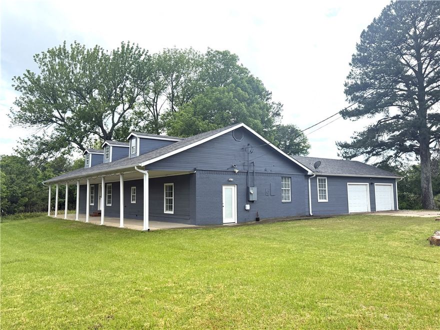 Discover comfort, space, and convenience with this beautiful 4 bedroom, 3 full bath home set on just under 4 acres. Located just minutes from both Dover and Russellville, this property offers the perfect balance of privacy and accessibility. Inside, you'll find a spacious layout ideal for families or entertaining guests, with a large living area and kitchen, with plenty of natural light. The home includes two private en-suites for added flexibility. Step outside to enjoy your acreage — perfect for gardening, recreation, or simply soaking in the serene landscape. An outbuilding offers excellent storage or workshop potential, while the proximity to the Russellville Golf Course and Lake Dardanelle makes it a dream location for outdoor and golf enthusiasts alike. Don't miss your chance to own this rare combination of space, location, and lifestyle!