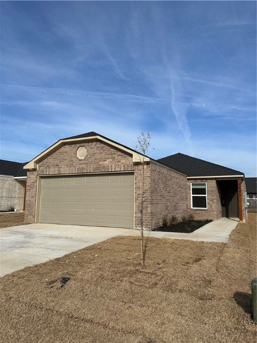 The Cooper, a beautifully designed new construction home offering 3 bedrooms, 2 bathrooms, and 1,248 square feet of thoughtfully crafted living space. Perfect for first-time homeowners, growing families, or those looking to downsize without compromise, this single-level home blends functionality with modern charm. Step inside to an open-concept layout that seamlessly connects the living, dining, and kitchen areas, ideal for entertaining or relaxing in everyday comfort. The kitchen features sleek cabinetry, energy-efficient appliances, and a central island perfect for meals or casual conversation. The primary suite is tucked away for privacy and includes a walk-in closet and an en-suite bathroom. 2 additional bedrooms and a second full bath provide flexibility for family, guests, or a home office. Energy-efficient systems, modern fixtures, and quality materials throughout ensure peace of mind and lasting value. Outside, enjoy a covered entry, attached garage, and a backyard space ready for your personal touch.