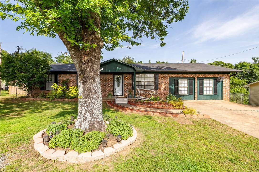 If you're looking for a home in the center of Alma and close to conveniences, this is it!! An oversized family room to enjoy or entertain family and friends. The kitchen has updated appliances in the last year and the HVAC is 3 years old. Plus there's a large laundry and pantry room. Pretty landscaping and a covered deck for grilling and chilling! The fenced backyard and storage building add to the ways you'll love the outdoors. Don't miss out on this one!!