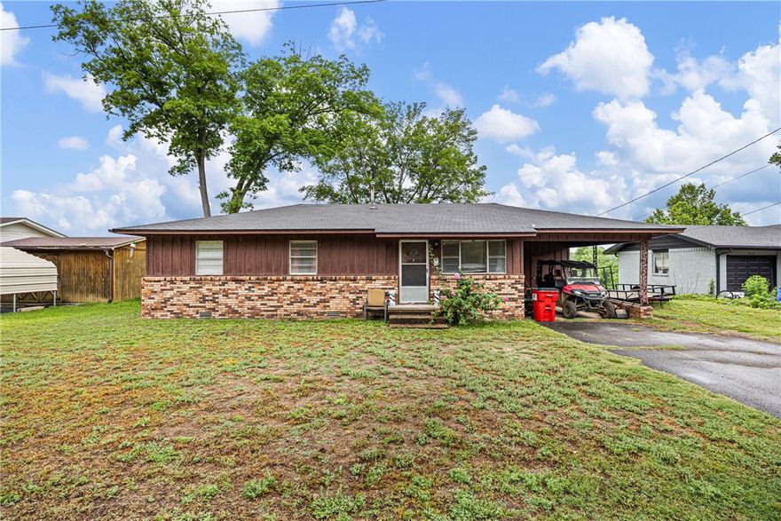 Riverfront living in the heart of the Arkansas River Valley! Located in desirable Dardanelle, this 3 bedroom, 1.5 bath home offers peaceful waterfront views and the relaxing lifestyle buyers are searching for. Enjoy fishing, kayaking, boating, and beautiful sunsets right from your own property. Conveniently located near Lake Dardanelle, downtown Dardanelle, Russellville, Mount Nebo, and outdoor recreation throughout the River Valley.

This property is ideal for a full-time residence, vacation getaway, Airbnb investment, or weekend retreat. Experience small-town charm with easy access to shopping, dining, schools, and interstate travel while enjoying the beauty of waterfront living. Rare opportunity to own riverfront property in the Arkansas River Valley with endless potential.