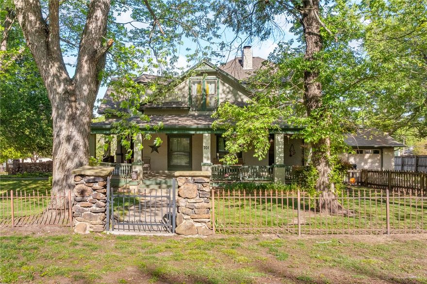 Charming 4-bedroom, 2.5-bath Victorian-style home in Harrison, AR! This timeless property blends classic elegance with modern comfort, featuring a wrap-a-round porch, high ceilings, and intricate woodwork throughout. The spacious living area flows into a bright kitchen with updated appliances and ample storage. Upstairs, generous bedrooms offer comfort and privacy, including a primary suite with en-suite bath. Enjoy a large backyard perfect for entertaining or relaxing. Located in a quiet neighborhood close to schools, parks, and downtown amenities. A rare opportunity to own historic charm with today’s conveniences schedule your showing today!