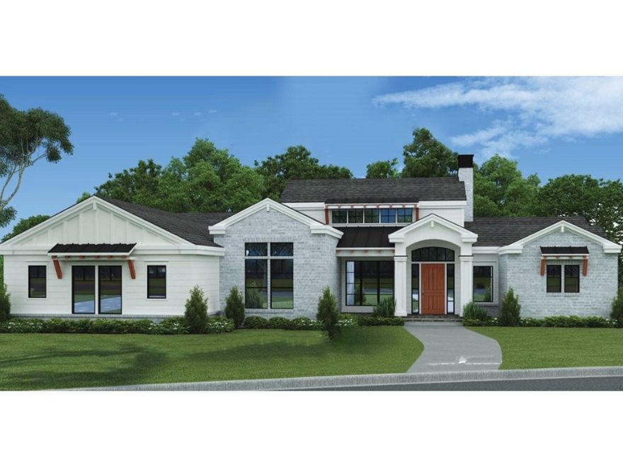 Coastal/transitional architecture. Open-concept, Vaulted ceilings with white oak beams, driftwood floors throughout upstairs/polished concrete downstairs. Lots of custom features throughout house, 4873sf Main level 2560sf, walkout basement 2324. Butlers pantry, Utility/Mud/Office, prd. concrete walls. Exceptional views of the Boston Mountains, quiet cul-de-sac, new neighborhood East Fayetteviile. High level finishes. Design/Build by Martin Building Group and Wendy Martin Living.