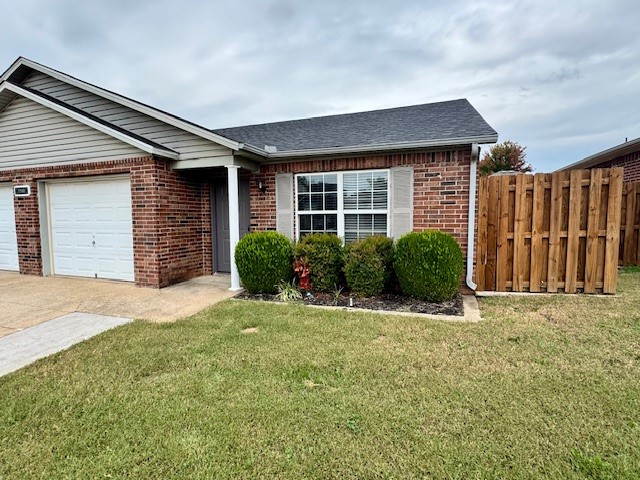 Quaint 2 bedroom duplex located in Bentonville! This charming home features a spacious living room and a dining area that opens to the kitchen, perfect for easy entertaining. The kitchen comes equipped with a refrigerator, oven/range, and dishwasher. Both bedrooms include large walk-in closets for plenty of storage. Convenient washer and dryer connections are located in the bathroom. Tenant responsible for all utilities, washer, dryer, and lawn maintenance. We process applications as we receive and once an application is approved, we reach out for deposit. Deposit secures the unit not the application. Please be aware of scams. Our application process is to be paid online through a secure portal, and we do not accept cash, CashApp, Venmo, and/or PayPal.