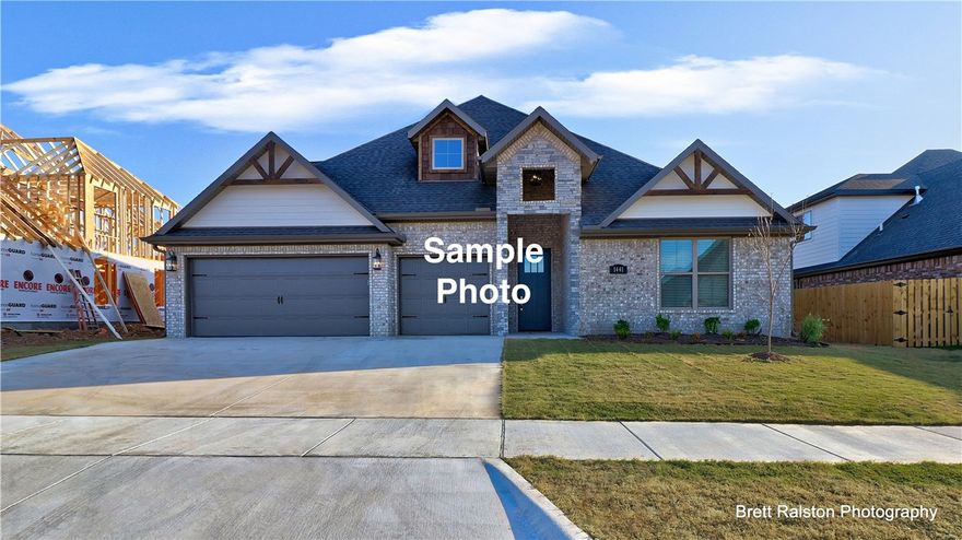 Welcome Home to Diamond Estates! Join us every Sunday 1-4 to learn about this amazing community. The Lake was just stocked with hundreds of fish, a pool, basketball court, and clubhouse. The Brook two level floor plan with 4 bedrooms , 2  bathrooms has an open spacious kitchen, vaulted Living Room, large corner pantry, generous covered patio with fireplace, extra storage room that opens to the backyard, and large master walk-in closet. Yes it's all included.....blinds, gutters, wood floors, granite countertops, designer lighting, and soft closed cabinets.