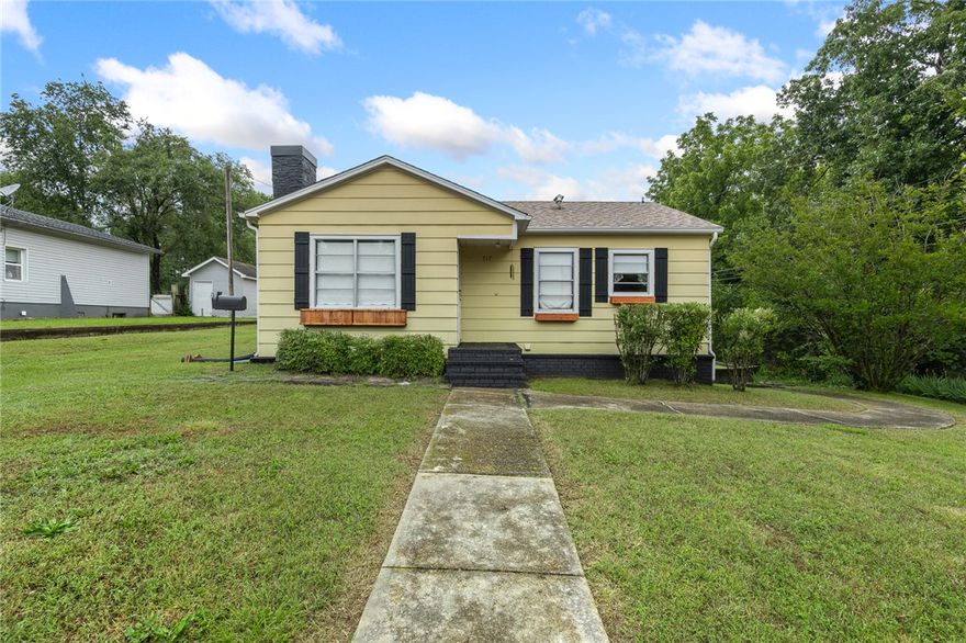 Immaculate vintage dream home. 2 Bedroom 1 Bath home in the heart of Harrison. This property includes a flat yard, detached garage with opener, full unfinished basement, gas fireplace in the living room, the kitchen has original steel cabinets, applicances and the washer & dryer are included. The home has many of the original features that make it special,