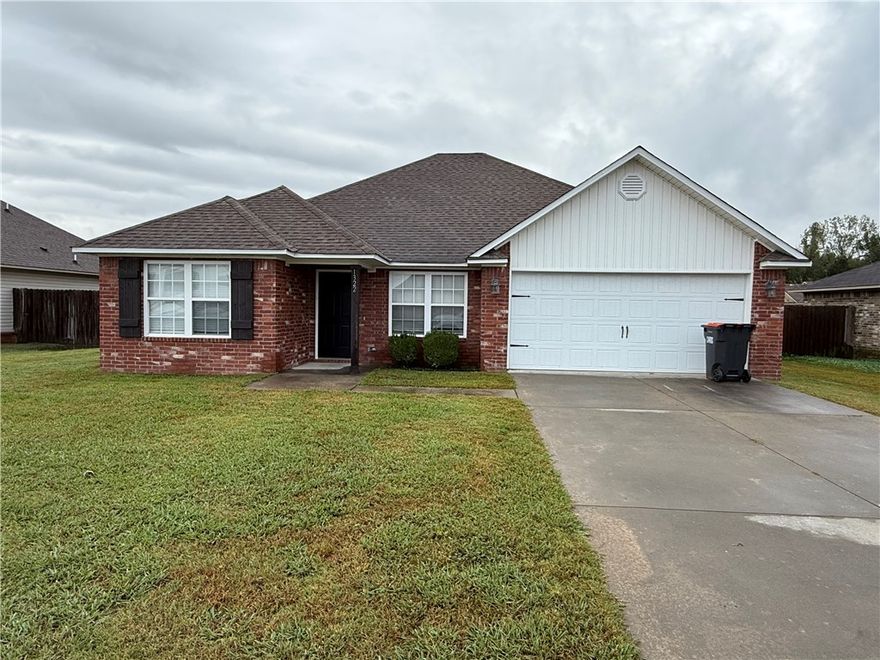 Listed is a 4 Bedroom 2 bath home located in Riley Estates Subdivision in Alma. Open living and dining area great for hosting friends and family. Spacious master bedroom with recessed ceilings. Fenced in back yard with covered patio.