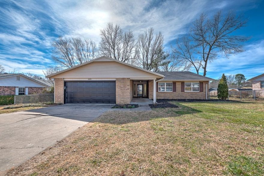Welcome to this pleasant 3-bedroom, 2-bath home built in 1976 and ideally located less than half a mile to Lake Fayetteville Trailhead and 2 miles to Botanical Gardens of the Ozarks. This property offers a comfortable layout with spacious living areas, abundant natural light, and timeless character. The home has a new roof and the hot water heater was replaced in 2022. Enjoy the deck, extended patio and mature trees in the backyard. See attachment for complete list of updates.