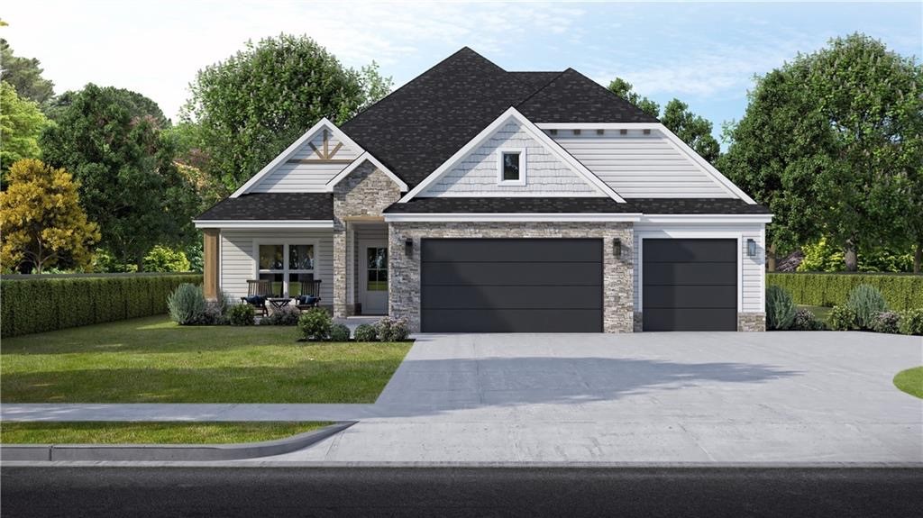 Welcome to Diamond Estates in Centerton, Arkansas a beautifully located community just minutes from Bentonville’s West High School Campus, as well as nearby shopping, dining, entertainment, and outdoor recreation. This prime location offers the perfect blend of convenience and tranquility, allowing you to stay close to everything. The Jennifer plan a spacious and versatile two-story home offering 2,696 sq ft of thoughtfully designed living space. This 4-bedroom, 3.5-bathroom layout is ideal for both comfort and functionality, featuring the primary suite and a secondary bedroom on the main floor. Upstairs, two additional bedrooms share a full bathroom, providing a great setup. The open-concept kitchen and living area create a seamless flow for everyday living and entertaining, complemented by a separate breakfast nook for casual dining. Additional highlights include a three-car garage and a covered back patio with a cozy outdoor fireplace, making it the perfect retreat for relaxing or entertaining year-round.