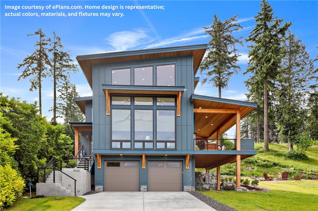 Striking contemporary new build with estimated completion 10/15/25. This three-level home offers 3 beds, 2.5 baths, and 3 bonus rooms, designed with intentionality and high-end finishes throughout. Soaring 18ā ceilings in the great room and expansive Marvin windows flood the space with natural light. Enjoy a sleek metal roof, large wraparound back porch with dual covered areas, and premium modern materials from top to bottom.
Smart Home features include an EV charging outlet, 4th Gen Nest thermostat, and wifi garage opener with built-in security camera. Located in Gravette School District, just 2 minutes to Branchwood Rec Center, 4 minutes to Highlands Golf, and 11 minutes to Lake Lomond. Quick 8-minute access to I-49.