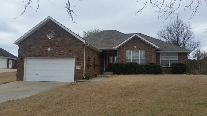 Charming home with wood flooring throughout. Covered patio and large privacy fenced back yard. Refrigerator, washer & dryer provided. Additional $25 / month for 6 month lease.