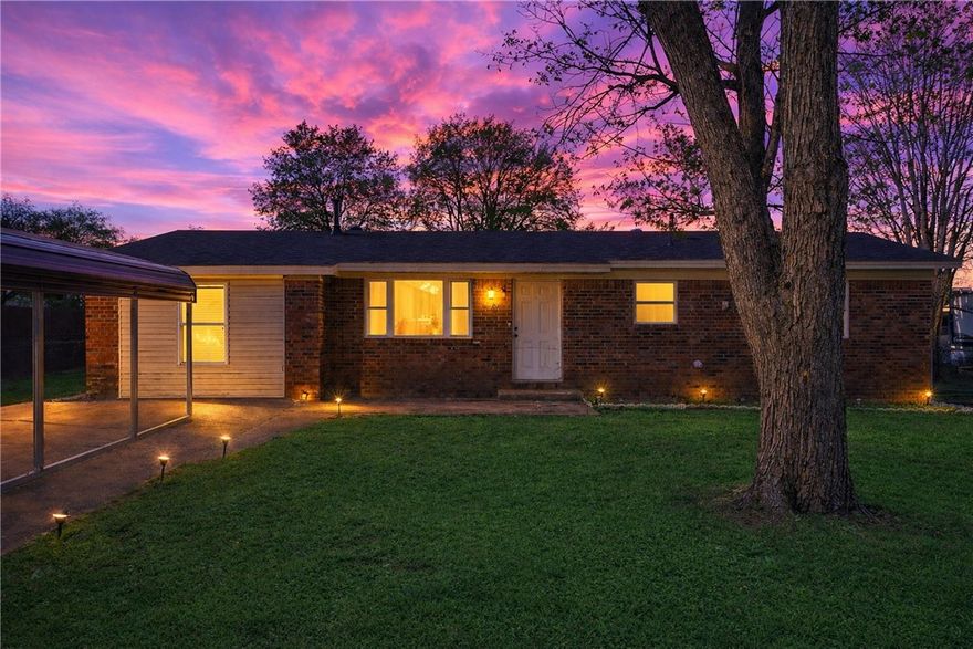 Check out this charming all-brick home! Offering two spacious living areas, this home provides plenty of room to relax, entertain, or create a flexible layout to fit your lifestyle. The kitchen features a window over the sink, an eat-in dining area, & a convenient laundry space, with a large storage closet tucked just behind. The bonus room offers additional versatility & is the only space with carpet, while the rest of the home features hard surface flooring for easy maintenance. Step outside to enjoy the large, fully fenced backyard complete with a storage building that conveys & a concrete pad ready for your future patio setup. Additional highlights include a carport & a new roof installed in 2023. Ideally situated near the West Fork shopping district, schools, local parks, the White River, & with easy access to the interstate & downtown, this home combines comfort, convenience, & value. Don’t miss your opportunity to make this well-located property your own!