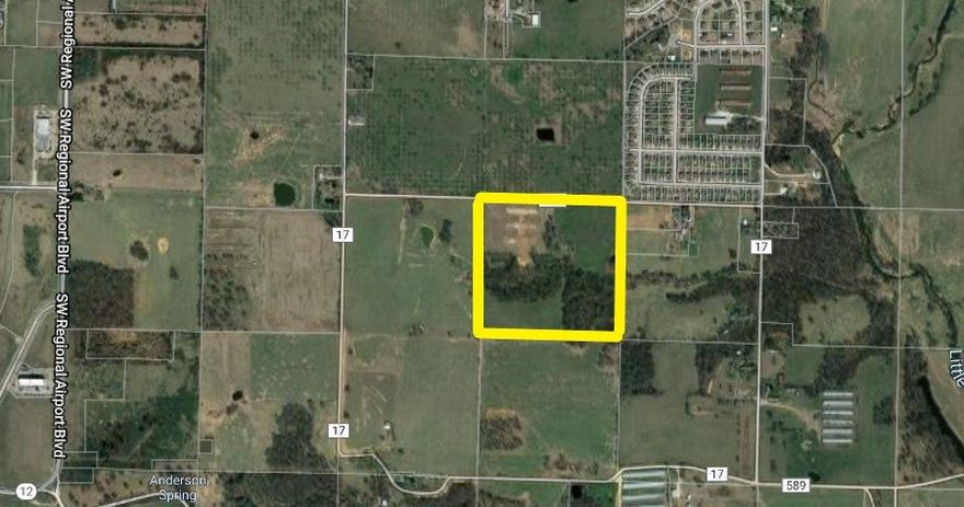 Perfect opportunity to build your own private estate within the Bentonville city limits!