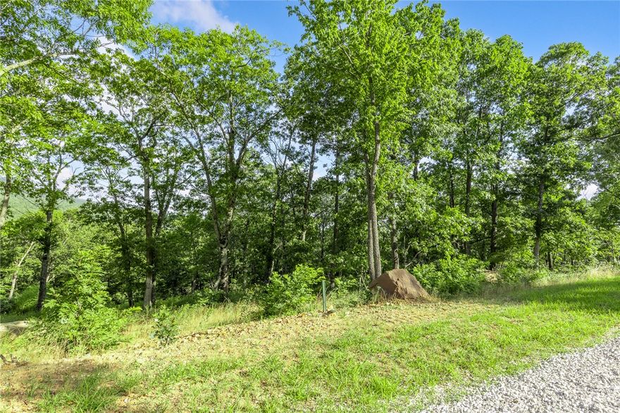 The groundwork is already done for you!  This lot comes fully equipped with underground utilities already in place, including natural gas, fiber optic internet, electric, public water, and sewer. No waiting, no guesswork, no costly setup—just a smooth, ready-to-build opportunity from day one. RME is the newest subdivision in Harrison, AR. If you’ve been dreaming of trading city lights for star-filled skies, RME delivers. Beyond your homesite, you’ll have access to a 350 acre common area reserved for residents, featuring a stocked fishing pond, Kissing Rock Trail, natural springs, Baby Canyon Trail, striking bluff lines and views that stretch for miles.  *Terrapin Creek Rd will be paved in the future, per county officials.