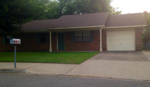 Perfect First Home or Rental! Clean, well-kept 3 bedroom, 2 bath home with new carpet and paint throughout. Living room, kitchen/dining combination, separate laundry room, single garage, fenced backyard with storage building. Refrigerator conveys.