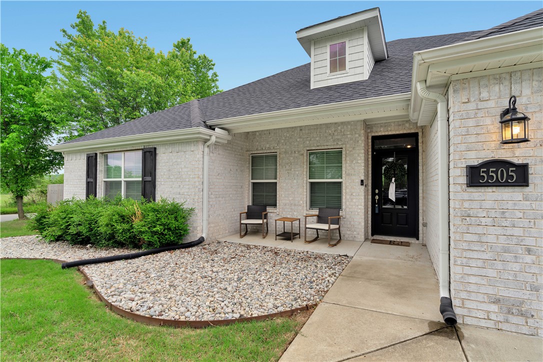 Welcome to this charming 4-bedroom, 2-bath home perfectly situated on a corner lot right off Wedington! Step inside to discover brand new LVP flooring throughout the main living areas and primary bedroom, adding both style and durability. The spacious eat-in kitchen is perfect for family meals, while the primary suite impresses with dual vanities and his-and-her closets. Enjoy relaxing on the covered back patio, offering a peaceful retreat for outdoor living. Located just minutes from all that Fayetteville has to offer, this home combines comfort, convenience, and modern updates!