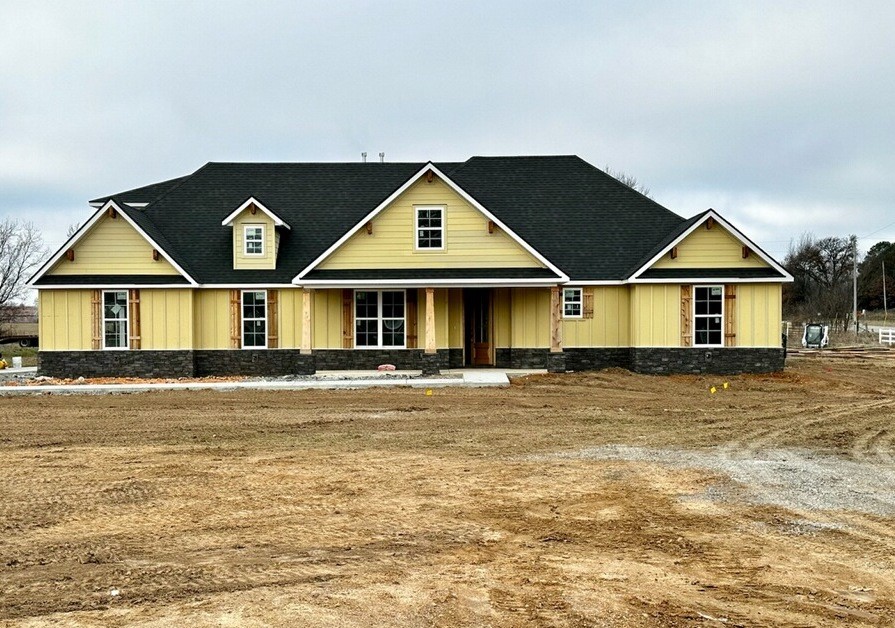 Concessions Include: 5K from the Builder towards closing costs and get an additional 5k if you use the preferred Lender not to mention get the blinds and gutters included. Welcome Home to Jenna Estates! Located 11 miles from downtown Bentonville and the new Bella Vista Bypass exchange, this neighborhood offers you the convenience of I-49 but with the country feel you crave! Set on 1.48 acres there is plenty of room to stretch out in the great outdoors. The Taylor Plan offers luxury and style from top to bottom with four bedrooms that all include an en suite bathroom and walk-in closet, a spacious study with built-ins, a versatile upstairs bonus room and three car side load garage. The luxury continues in the main living areas with amazing Craftsman style details such as; stained beams, built-ins surrounding the gas fireplace, shiplap accents, designer lighting, large island, pantry, stainless steel appliances and so much more! Come see this wonderful home with amazing details for yourself today!