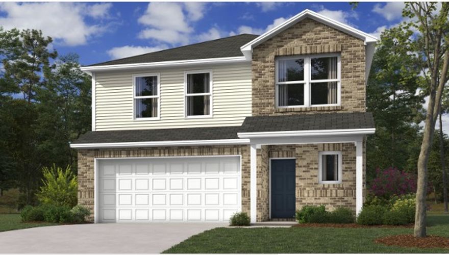 The beautiful Chelsey plan is rich with curb appeal with its cozy covered porch and front yard landscaping. This two-story home features 4 bedrooms, 2.5 bathrooms, a loft, and a large family room. The kitchen is fully equipped with energy-efficient appliances, generous counterspace, pantry, and island. All bedrooms are located upstairs, including the master suite, which includes a walk-in closet. Learn more about this home today!