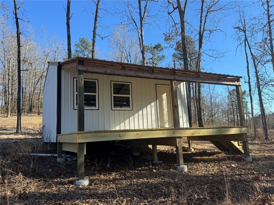 6.19-acre property in Hasty, Arkansas, perfectly situated near the Buffalo National River. Located just minutes from the Mt. Hersey and Hasty access points, this property offers easy access for floating, kayaking, and enjoying one of Arkansas’s most beautiful natural treasures.

With power, water and septic already on site, much of the groundwork is done for you. A 20x17 (with 10' porch) metal building with a covered porch is in place and ready to be finished into your ideal weekend retreat, cabin, or getaway basecamp.

Surrounded by natural beauty and offering both privacy and convenience, this property is perfect for outdoor enthusiasts, investors, or anyone looking to create their own slice of the Ozarks. Whether you're planning a relaxing escape or an adventure-filled retreat, this location delivers the best of both worlds.