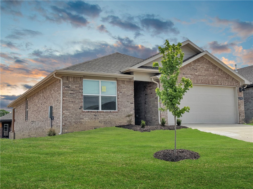 Sold before print. K1440 Plan in Habberton Ridge, one of our newest communities in Springdale!! It is close to the newly developed “C.L. and Willie George Park” which feature playgrounds, baseball fields, tennis courts, a dog park and walking trails. The kitchen features a beautiful island with gorgeous quartz kitchen countertops, stainless steel appliances and a pantry. Private primary bedroom includes en-suite with gorgeous quartz counter tops, double sinks and a walk-in shower. This home exterior will have 4 sides brick! Covered patio( per plan) and a landscape package. Garage Door opener! Tankless gas hot water heater! Taxes and Parcel number TBD.