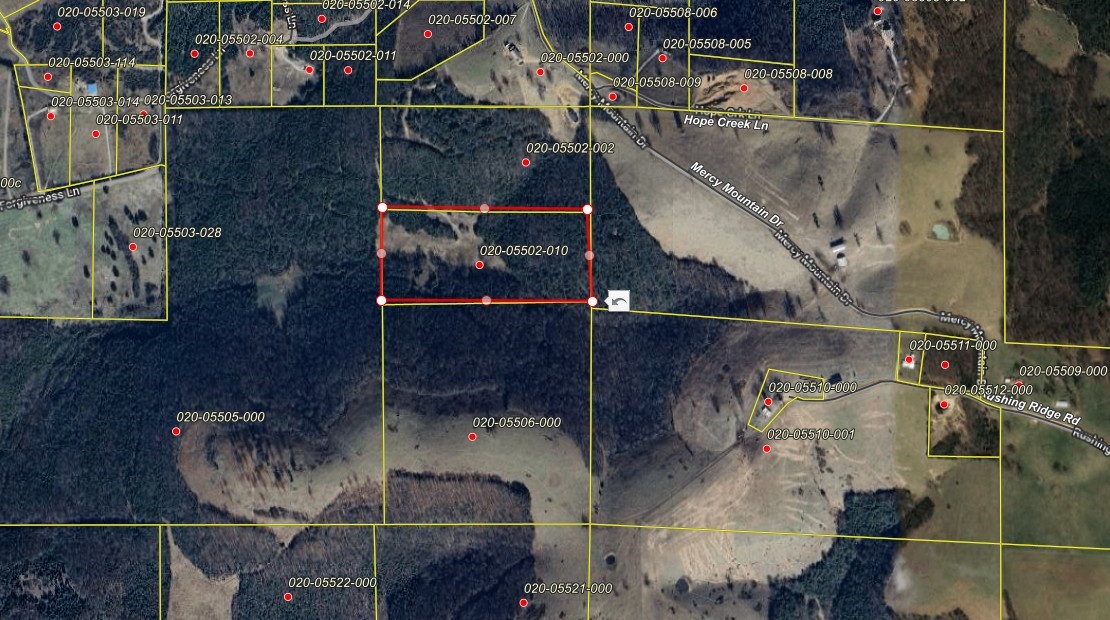 19.11 acres of prime land. Plenty of area to build on or use to hunt on.