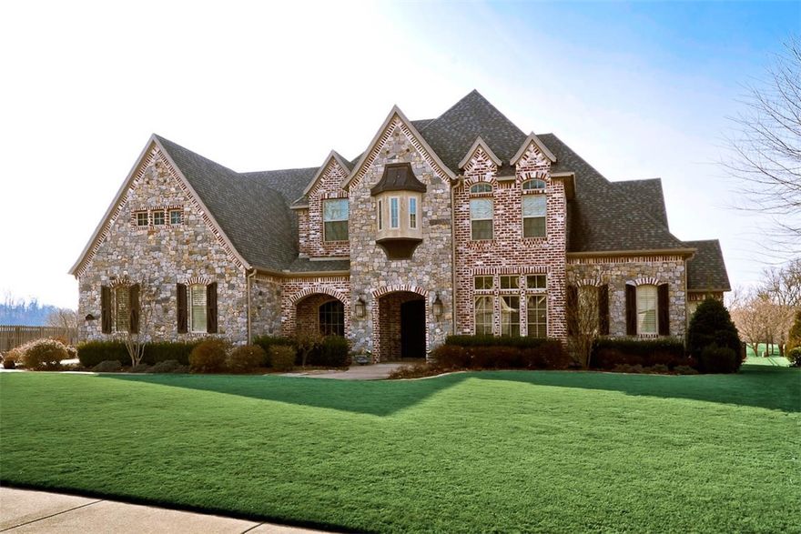 Prepare to be Blown Away by this 5 bed, 5 bath Custom David Harris Construction Masterpiece! Every inch Designed to Exceed Expectations & Offer Lifestyle Amenities that Rise to Meet you Daily. This Beautifully Grand,Tastefully Elegant Executive Home around the corner from a Park features a Fabulous Pool Bordered in Cool Decking, Outdoor Accessible Bath & Bonus Rm & a Backyard to take in the Lush, Golf Course Vistas that surround your nearly ½ acre Slice of Paradise! Gourmet Chef's Kitchen. 2nd Bedroom on