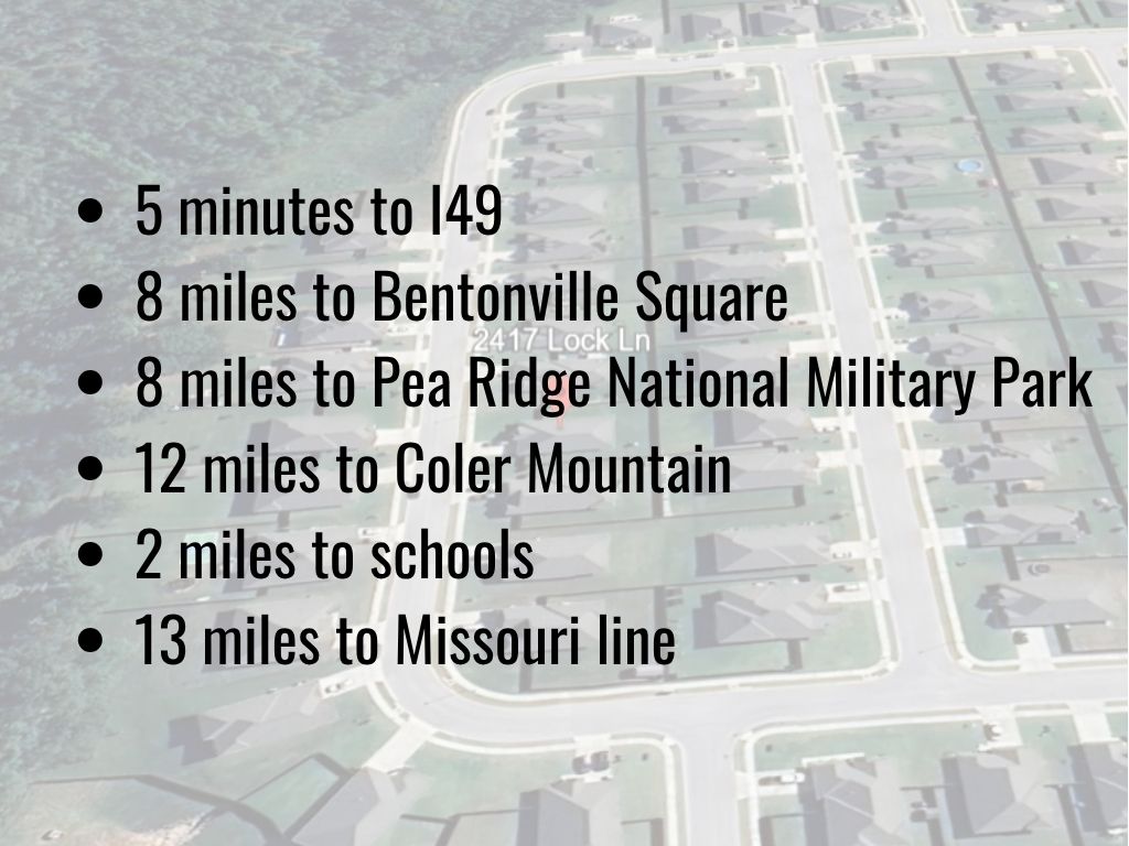 Avalon Sub Ph 2 Pea Ridge - Residential