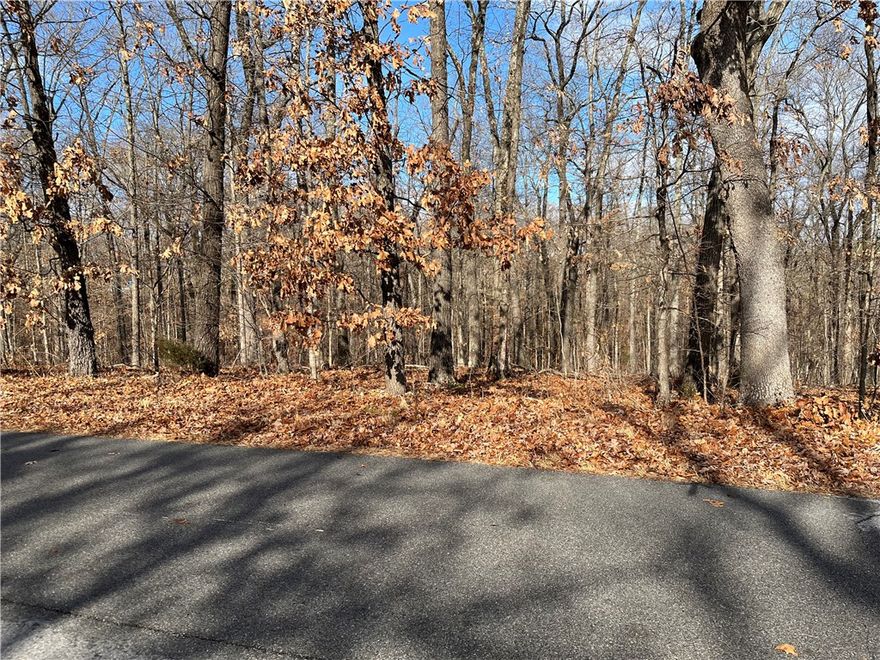 Large .43-acre lot, perc tested for up to a 3-Bedroom home, gradually sloping lot, .1-miles to SBAT trail crossing along Bedford Lane, other trailheads within 1 mile from lot, less than 2 miles to Lake Ann & Lake Brittany,  Metfield Golf Complex 2.3 miles away, Bentonville School District.  Enjoy Amenities of Bella Vista POA Lot monthly fee $16 - allows access to (7) Lakes, (6) Golf Courses, (2) Outdoors Swimming Pools, (1) Indoors Swimming Pool, (3) Workout Centers, Tennis Courts, Pickleball Courts, Disc Golf, Gun Range, Golf Driving Range, Walking Trails, 100 Miles of Mountain Biking Trails, (1) Sandy Beach, Pro Golf Shops, Fishing Docks, and much more.