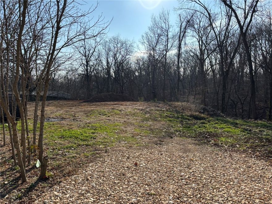 Don't miss your chance to own this beautiful .48 acre lot with septic on site for a one-bedroom house. Lot is level with cleared area and some trees remaining for that perfect site for your next home. Location is convenient and just minutes from downtown Rogers. If you want more space, the adjacent house and .64 acre lot is also for sale as MLS 1331167.