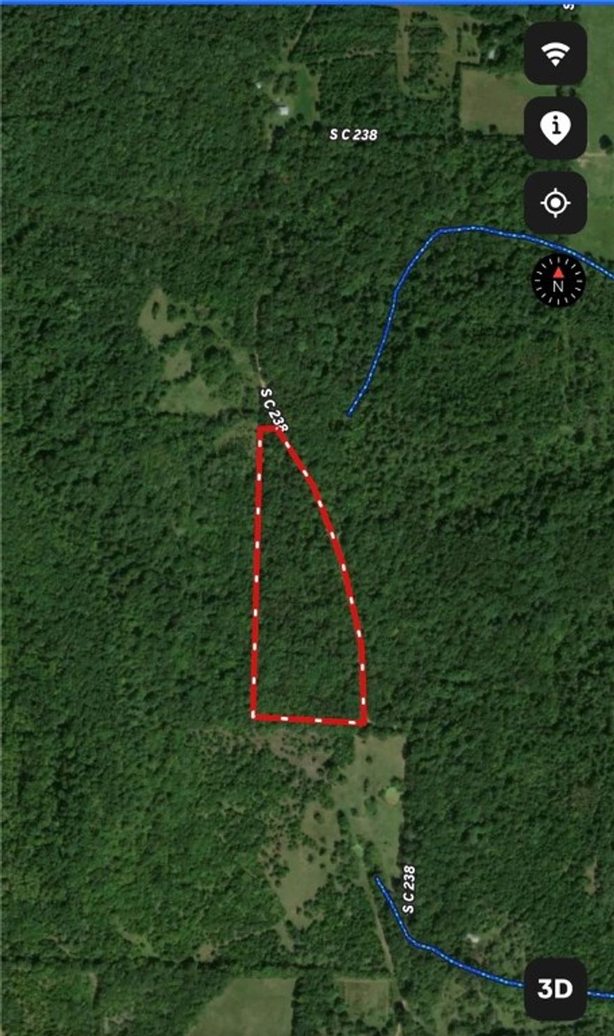 10.5 Acres +/- of recreational hunting land located outside Snowball, AR. The property has county road frontage with great investment potential.