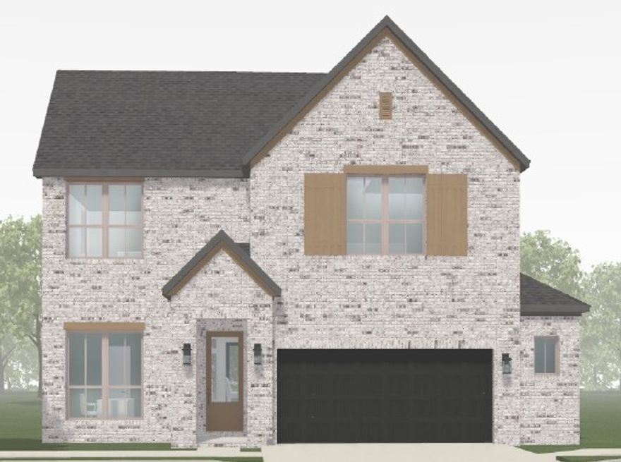 Beautifully designed home in a prime location offering easy interstate access, nearby shopping, and convenient to area schools. Just steps away from the stunning 120-acre Shaw Family Park, this home perfectly combines convenience and comfort.

Thoughtfully upgraded throughout, features include an enlarged covered patio, twin glass panel doors, and a single oven with cooktop—perfect for entertaining or relaxing evenings at home. The extended primary suite includes a freestanding tub and expanded walk-in closet, creating a true retreat. Additional highlights include kitchen cabinets to the ceiling, optional transom windows in the family room for added natural light, garage storage, and an additional fourth bedroom with private bath.

With elevated finishes, a functional layout, and exceptional location, this home is the perfect blend of style and practicality.