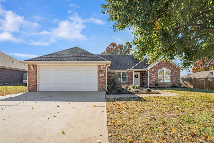 Discover a wonderful opportunity in one of Centerton’s most desirable neighborhoods! This family-friendly home is ideally located near top-rated schools and surrounded by mature trees in a peaceful, established community. Step inside to find a move-in ready interior featuring fresh paint, brand-new carpet, and modern upgrades throughout. The kitchen includes a new electric range and microwave, while the new HVAC system ensures comfort and efficiency year-round. The split floor plan offers privacy and functionality—perfect for families or anyone who values space and flexibility. Enjoy outdoor living in the fenced backyard, ideal for kids, pets, or weekend gatherings. With its blend of classic neighborhood charm and modern updates, this home is ready for you to move right in and make it your own. Don’t miss your chance to enjoy the comfort, convenience, and community you’ve been searching for—schedule your showing today!