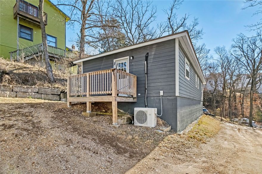 This 2019-built duplex in Eureka Springs presents an excellent investment opportunity with two studio-style units currently generating income. Each unit features an open-concept kitchen and living area, a full bathroom, and a private bedroom for added comfort and privacy, with refrigerators included. Ideally located in vibrant Eureka Springs, the property offers strong rental demand and long-term income potential, while also providing the flexibility for an owner to occupy one side in the future once the current leases conclude.