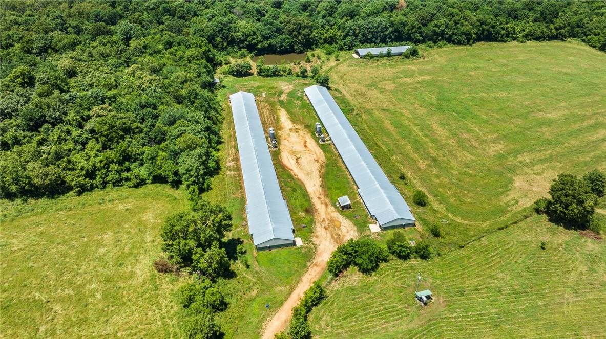 TWO FARMS FOR ONE! Yes you heard me - purchase two farms together! There is a doublewide and 18 ac mol off HWY 59 (2-40x420's built in 1997) with Simmons contract in place (includes a litter shed) also 2 living quarters. THEN in addition there is a two-house poultry farm (under one roof) 1-40x840 (1997) this property has right around 5 ac mol with it (no dwelling). Also, with a Simmons contract. BIO SECURITY IN PLACE - DO NOT ENTER WITHOUT AN APPOINTMENT. A SURVEY WILL PROVIDE NEW LEGAL. IF YOU ARE LOOKING FOR AN EGGELLENT OPPORTUNITY HERE IT IS!!!! TOTAL acreage is roughly 21 ac. CALL FOR YOUR PRIVATE SHOWING! THERE ARE TWO ADDRESSES FOR THIS LISTING (FARMS DO NOT ADJOIN EACH OTHER).