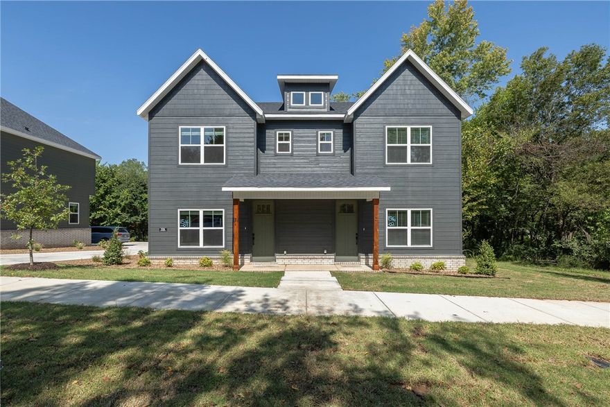 Attention Owners and Investors, BRAND NEW DUPLEX just south of Baum Stadium is available for sale!  EACH SIDE offers 1,392 heated and cooled square feet of living space which includes 3 bedrooms, 2.5 bathrooms, open eat in kitchen to a generous sized living room, and a separate laundry room!  Amenities include luxury vinyl plank flooring throughout, stainless steel appliances, quartz counter tops, 2” faux wood blinds, ceiling fans, and private parking behind the house!!  This is an up and coming location and a great opportunity for a rental property or second home!!