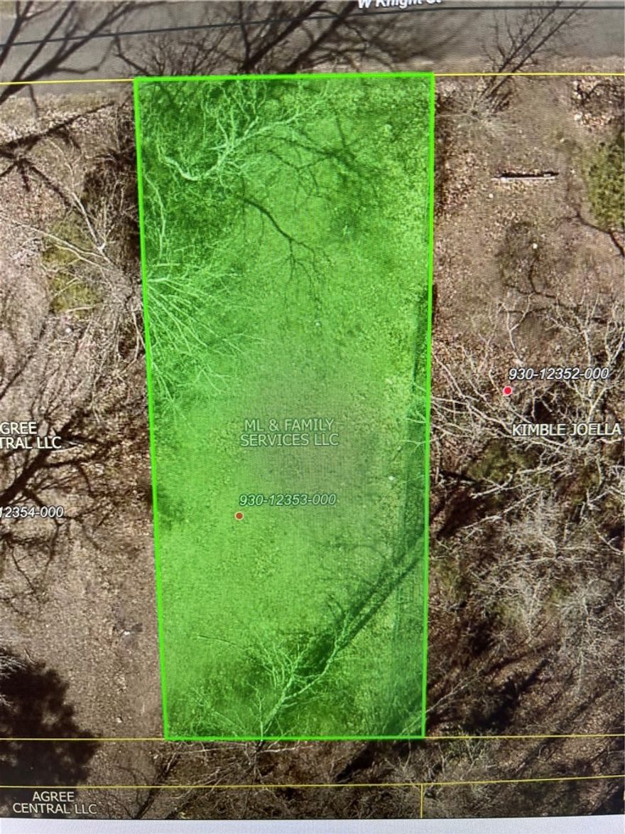 Level one acre lot ready for building your next home.