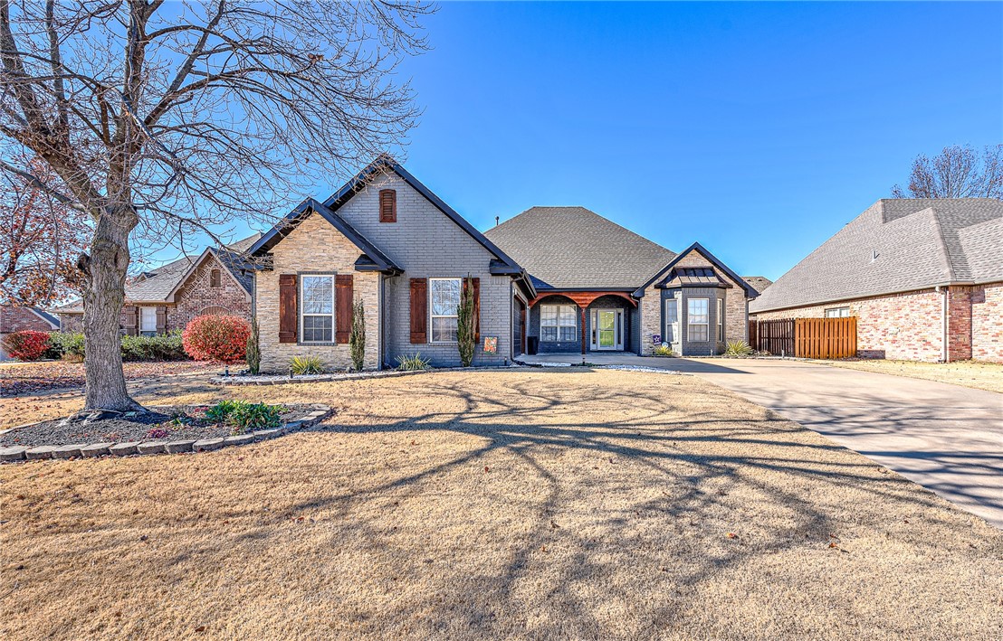 This exquisite home seamlessly combines luxury & comfort, featuring an inviting in-ground pool for endless summer enjoyment. Conveniently located near shopping and HWY I-49, this custom home is a must-see. Inside, you'll discover ample storage throughout. The heart of the home is the spacious kitchen with modern appliances & a seamlessly integrated refrigerator. Picture entertaining on the large covered patio overlooking the 16'x32' poolāyour private oasis for summer afternoons. The meticulously maintained property includes a custom sprinkler system. Fully equipped, this home comes with all appliances including the kitchen refrigerator, washer and dryer, all TVs, security cameras and monitor, freezer in the garage, and the refrigerator in backyard. Recent upgrades, including new tiles, granite in bathrooms, a 2020 roof, 2021 water heater, and 2023 repainted doors, showcase the attention to detail that sets this property apart. Schedule a showing today and embrace the epitome of comfortable & stylish living!