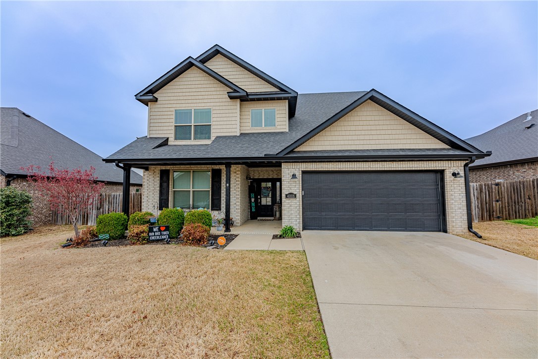 Highly Coveted Southwest Bentonville Home! Welcome to this welcoming home in the sought-after Cornerstone neighborhood! This spacious property features an open floor plan with 4 bedrooms, 3 full bathrooms, and a versatile playroomāperfect for families or entertaining guests. Enjoy designer touches throughout, including crown molding, granite countertops, stainless steel appliances, and a gas range. Dual HVAC systems ensure comfort upstairs and down. Cornerstone offers fantastic amenities like a neighborhood playground and a community poolāa true lifestyle upgrade! Don't miss your chance to own a home in one of Bentonville's most desirable communities.