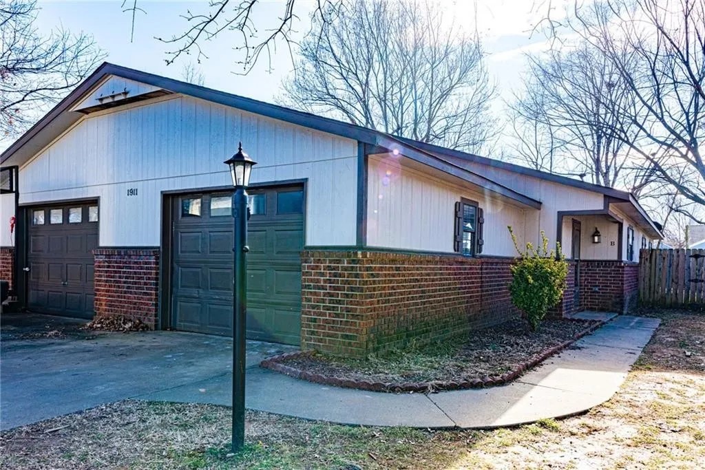Nice duplex in convenient location, both sides are rented. No showings or inspections until accepted offer. Part of the garages has been converted into living space. The garage doors are still functional so that it is still able to be used as storage.
