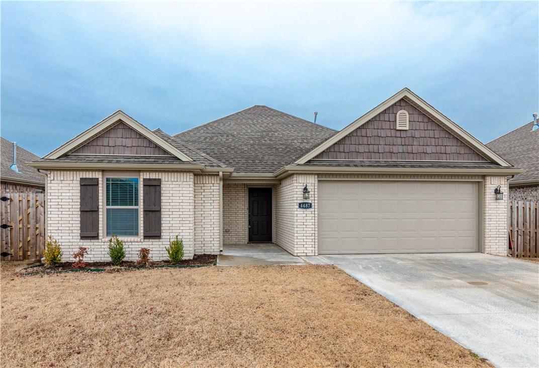 Practically brand new 3 bed, 2 bath home in Fayetteville! Home features beautiful wood look floors, Granite counter tops, stainless steel appliances, gas range, private backyard that backs up to pond, large master shower, and so much more! Fridge, washer, and dryer provided.
