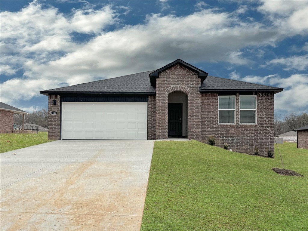 The Lovely Lakeway Plan in Wagon Wheel Phase 2, in Farmington, Arkansas! Each home in Wagon Wheel is meticulously crafted with attention to detail, creating a space that feels both luxurious and welcoming. From the moment you walk through the door, you'll be greeted by modern features and spacious a layout that caters to every lifestyle. This plan includes 4 bedrooms, 3 Bathrooms, and a fabulous study! These homes boast premium finishes and thoughtful designs, ensuring that you'll be stepping inside your own personal oasis. These homes will be complete with LVP flooring throughout and wood shelving in all closets, pantry, and utility room. The kitchen will have quartz kitchen counters, 36-inch cabinets, and stainless-steel appliances! Home will have a Garage Door Opener. Primary bath will have quartz countertops, double sinks, and an oversized walk-in shower. Each home comes with 4-sided brick! Homes will be 4-sided Brick with Hardi Ā® per plan. Taxes and Parcel TBD.