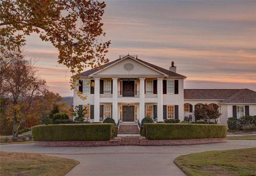 This one of a kind, custom built home was inspired by the architecture of beautiful residences alongside the Mississippi River in Natchez. This lovely 6+ bedroom home is situated on 10 stunning acres w/extraordinary views from every level in the home. Inviting porches and patios welcome all who visit here. This iconic Fayetteville home has way too many amenities to list them all. This is most definitely a MUST SEE home! Call today to schedule an appointment to view this Unique Southern Home.